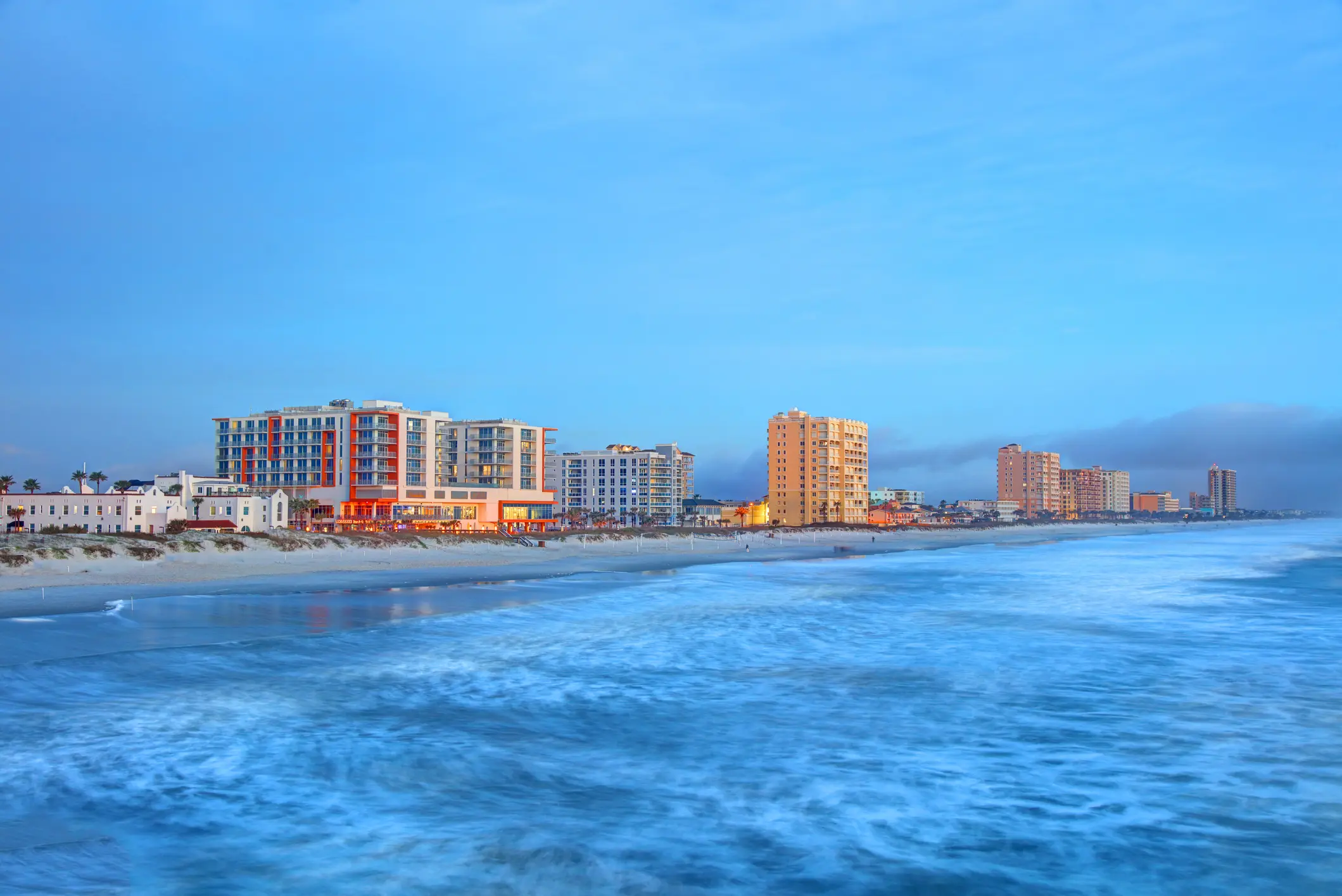 Jacksonville Beach is a coastal resort city in Duval County, Florida